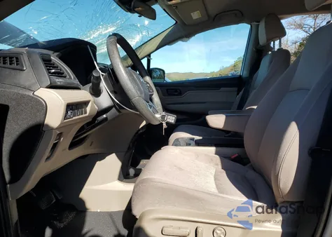 2019 Honda Odyssey Ex from USA, damaged, VIN 5FNRL6H5XKB046828
